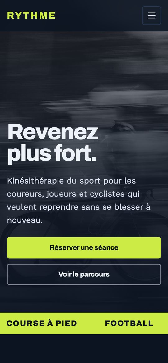 Le modèle Mouvement sur téléphone